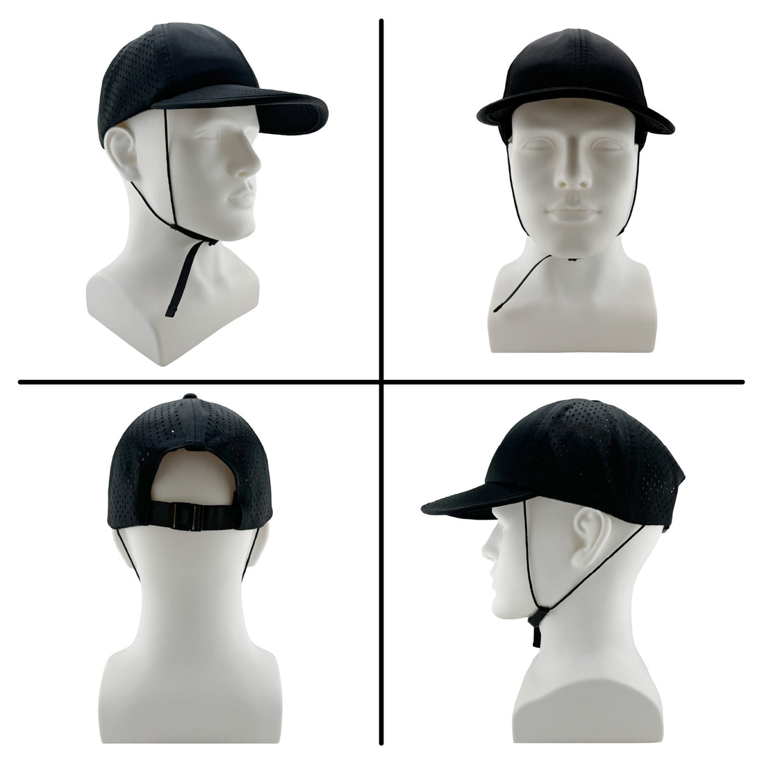 Black Surf Brain Hat (without shell)