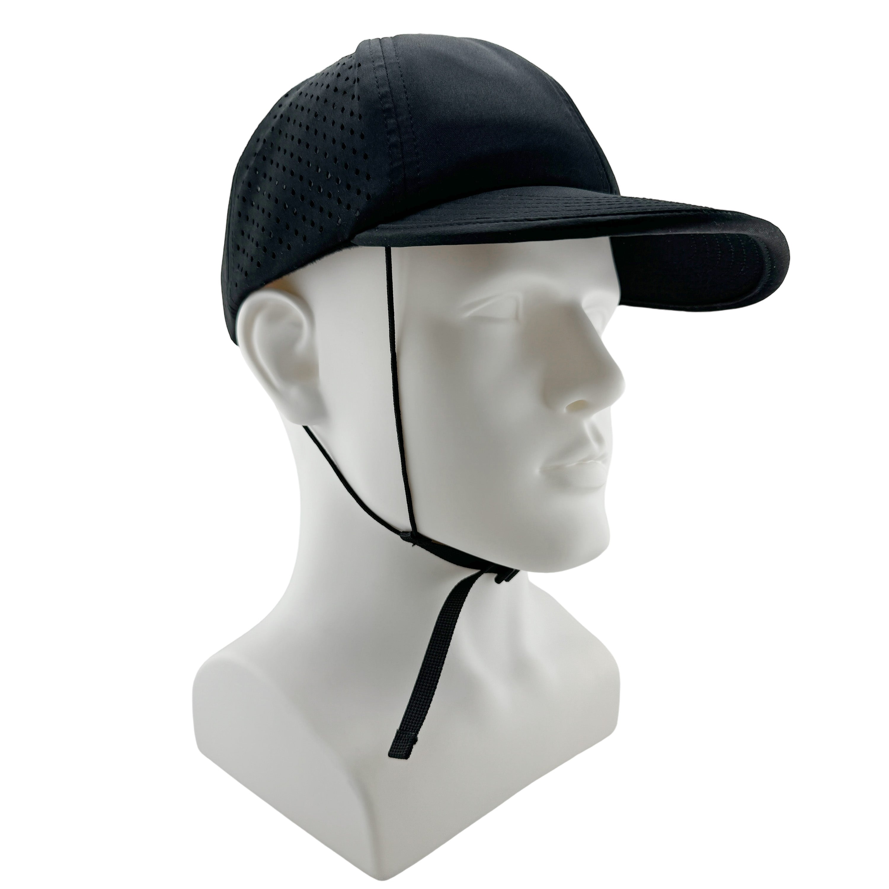 Black Surf Brain Hat (with shell)