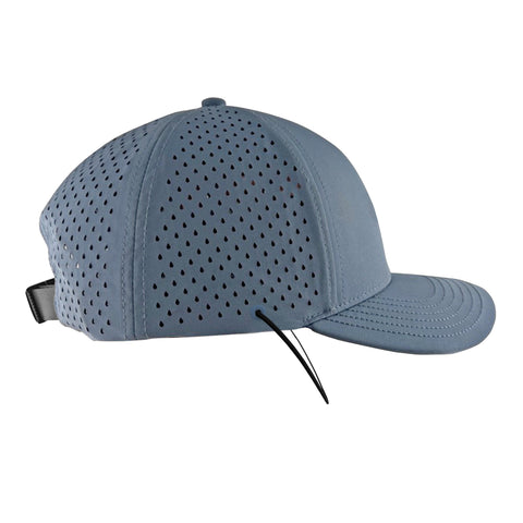 Blue Surf Brain Hat - with elastic chin strap